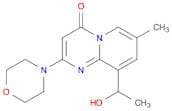 9-(1-Hydroxyethyl)-7-methyl-2-(morpholin-4-yl)-4H-pyrido[1,2-a]pyrimidin-4-one