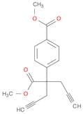 Benzeneacetic acid, 4-(methoxycarbonyl)-α,α-di-2-propyn-1-yl-, methyl ester