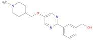 Benzenemethanol, 3-[5-[(1-methyl-4-piperidinyl)methoxy]-2-pyrimidinyl]-