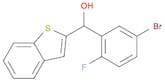 Benzo[b]thiophene-2-methanol, α-(5-bromo-2-fluorophenyl)-