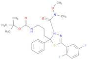 Carbamic acid, N-[3-[5-(2,5-difluorophenyl)-2,3-dihydro-3-[(methoxymethylamino)carbonyl]-2-phenyl-…