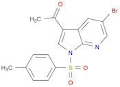Ethanone, 1-[5-bromo-1-[(4-methylphenyl)sulfonyl]-1H-pyrrolo[2,3-b]pyridin-3-yl]-