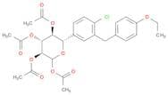 (3S,4R,5S,6S)-6-(4-Chloro-3-(4-ethoxybenzyl)phenyl)tetrahydro-2H-pyran-2,3,4,5-tetrayl tetraacetate