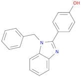 Phenol, p-(1-benzyl-2-benzimidazolyl)-