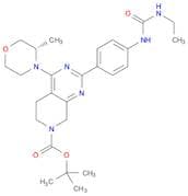 Pyrido[3,4-d]pyrimidine-7(6H)-carboxylic acid, 2-[4-[[(ethylamino)carbonyl]amino]phenyl]-5,8-dihyd…