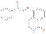 5-(2-Oxo-2-phenylethoxy)-3,4-dihydroisoquinolin-1(2H)-one