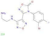 1,2,4-Oxadiazol-5(4H)-one, 3-[4-[(2-aminoethyl)amino]-1,2,5-oxadiazol-3-yl]-4-(3-bromo-4-fluorophe…