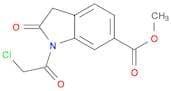 Methyl 1-(2-chloroacetyl)-2,3-dihydro-2-oxo-1H-indole-6-carboxylate