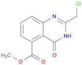 5-Quinazolinecarboxylic acid, 2-(chloromethyl)-3,4-dihydro-4-oxo-, methyl ester
