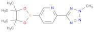 2-(2-Methyltetrazol-5-yl)-5-(4,4,5,5-tetramethyl-1,3,2-dioxaborolan-2-yl)pyridine