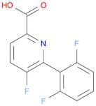 6-(2,6-Difluorophenyl)-5-fluoropicolinic acid