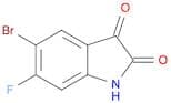 5-broMo-6-fluoroindoline-2,3-dione