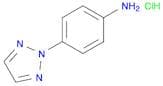 4-(2H-1,2,3-Triazol-2-yl)aniline hydrochloride