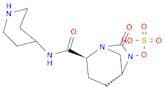 Sulfuric acid mono-[7-oxo-2-(piperidin-4-ylcarbamoyl)-1,6-diaza-bicyclo[3.2.1]oct-6-yl] ester