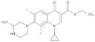 Ethyl 1-cyclopropyl-6,8-difluoro-7-(3-methylpiperazin-1-yl)-4-oxo-1,4-dihydroquinoline-3-carboxyla…