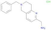 (6-Benzyl-5,6,7,8-tetrahydro-1,6-naphthyridin-2-yl)methanamine 2hcl