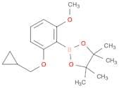 2-(2-Cyclopropylmethoxy-6-methoxyphenyl)-4,4,5,5-tetramethyl-[1,3,2]dioxaborolane