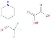 2,2,2-Trifluoro-1-(piperidin-4-yl)ethanone oxalate