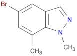 5-Bromo-1,7-dimethyl-1H-indazole