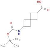 6-{[(tert-butoxy)carbonyl]amino}spiro[3.3]heptane-2-carboxylic acid
