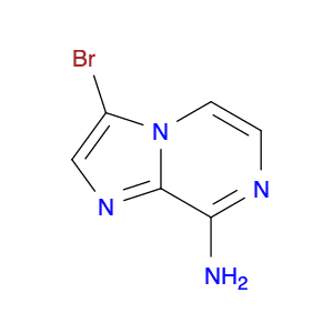 3-Bromoimidazo[1,2-a]pyrazin-8-amine