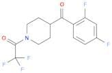 1-(4-(2,4-Difluorobenzoyl)piperidin-1-yl)-2,2,2-trifluoroethanone