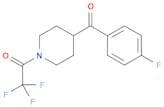 2,2,2-Trifluoro-1-(4-(4-fluorobenzoyl)piperidin-1-yl)ethanone