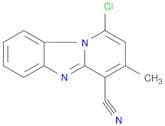 1-Chloro-3-methyl-benzo[4,5]imidazo[1,2-a]pyridine-4-carbonitrile