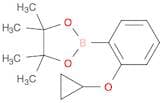 2-(2-Cyclopropoxyphenyl)-4,4,5,5-tetramethyl-1,3,2-dioxaborolane