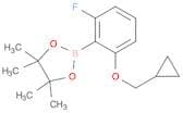 2-(2-Cyclopropylmethoxy-6-fluorophenyl)-4,4,5,5-tetramethyl-[1,3,2]dioxaborolane