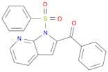 Phenyl(1-(phenylsulfonyl)-1H-pyrrolo[2,3-b]pyridin-2-yl)methanone