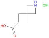 2-Azaspiro[3.3]heptane-6-carboxylic acid hydrochloride