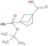 4-[(tert-Butoxycarbonyl)amino]bicyclo[2.1.1]hexane-1-carboxylic Acid