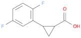 2-(2,5-Difluorophenyl)cyclopropanecarboxylic acid