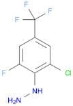 2-Chloro-6-fluoro-4-(trifluoromethyl)phenylhydrazine