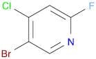 5-Bromo-4-chloro-2-fluoropyridine