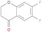 6,7-Difluorochroman-4-one