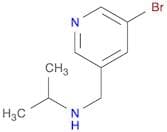 N-((5-Bromopyridin-3-yl)methyl)propan-2-amine