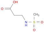 3-[(METHYLSULFONYL)AMINO]PROPANOIC ACID