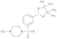 3-(4-Methylpiperazin-1-ylsulfonyl)phenylboronic acid pinacol ester