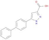 5-BIPHENYL-4-YL-1H-PYRAZOLE-3-CARBOXYLIC ACID