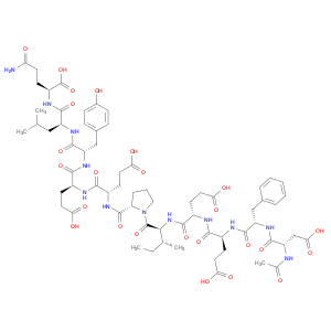 Ac-Asp-Phe-Glu-Glu-Ile-Pro-Glu-Glu-Tyr-Leu-Gln-OH