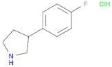 3-(4-Fluorophenyl)pyrrolidine, HCl