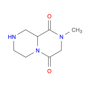 2-methyltetrahydro-2H-pyrazino[1,2-a]pyrazine-1,4(3H,6H)-dione