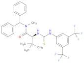 (2S)-(-)-2-{[[[3,5-Bis(tifluoromethyl)phenyl]amino]thioxomethyl]amino}-N-(diphenylmethyl)-N,3,3-tr…