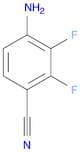 4-Amino-2,3-difluorobenzonitrile