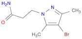 3-(4-Bromo-3,5-dimethyl-1H-pyrazol-1-yl)propanamide