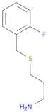 3-[(2-fluorobenzyl)thio]-1-propanamine