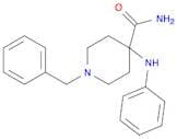 1-Benzyl-4-(phenylamino)piperidine-4-carboxamide