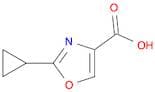 2-cyclopropyl-1,3-oxazole-4-carboxylic acid